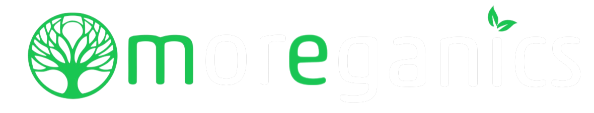 Logo moreganics white Logo moreganics white